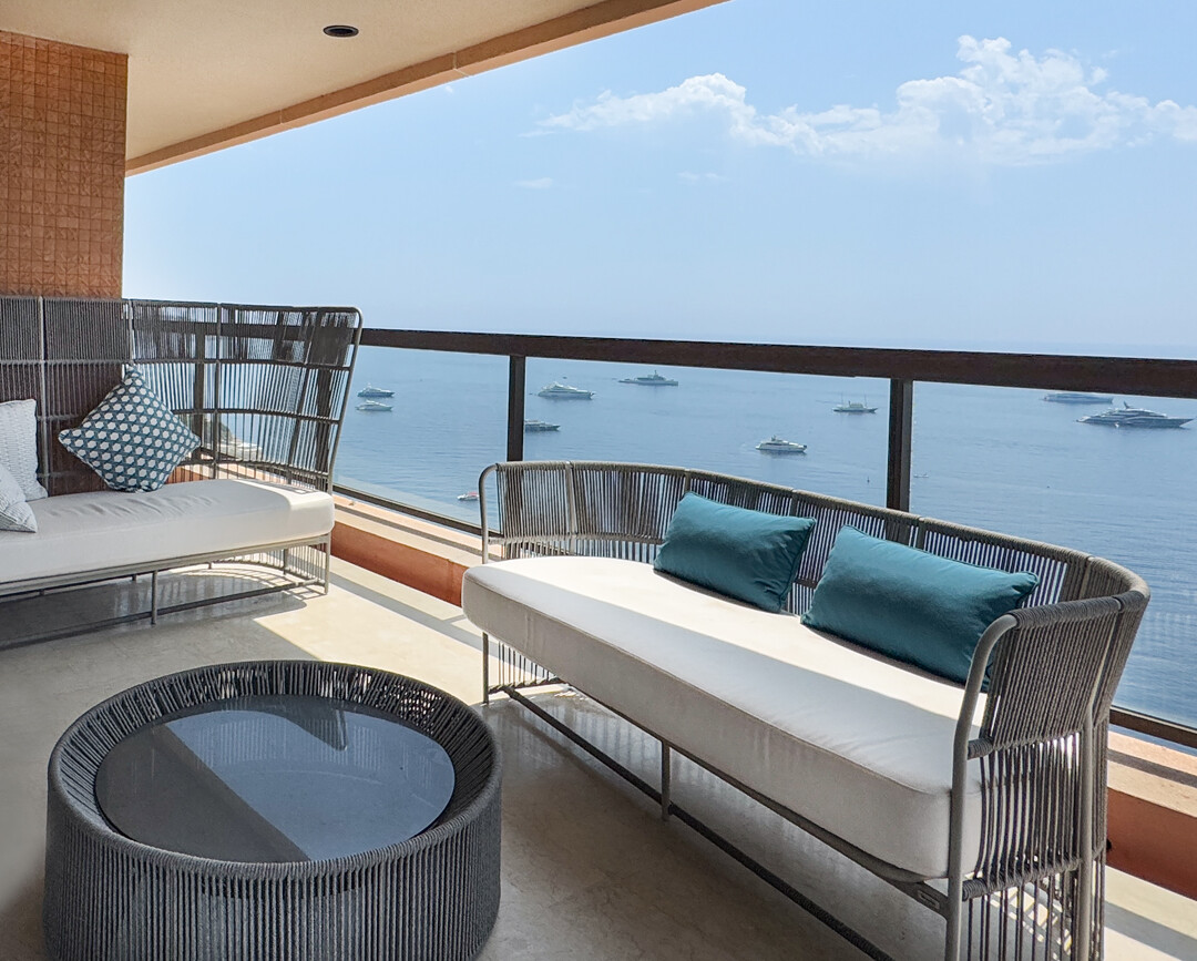 MONTE CARLO SUN - APPARTAMENTO DI LUSSO CON 4 STANZE - VISTA MARE