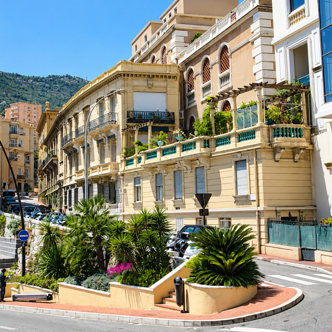 Vita di lusso con vista sul porto di Monaco