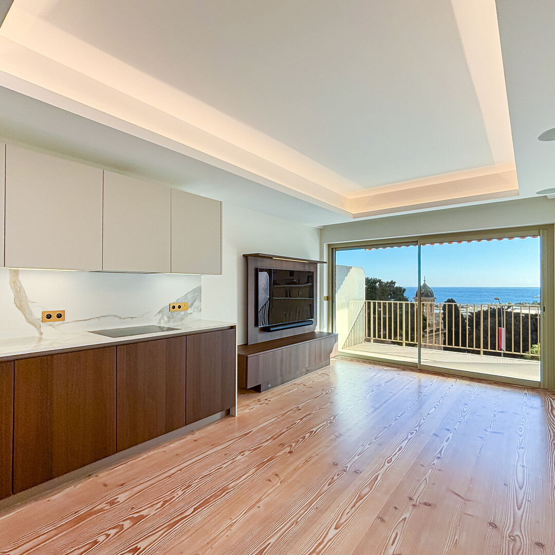 Appartamento con 2 camere da letto in una posizione privilegiata tra le spiagge del Larvotto e di Monte-Carlo